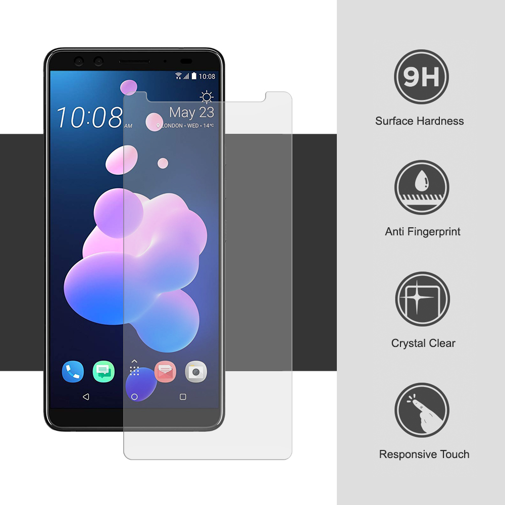 9H Tempered Glass Screen Protector for HTC U12+